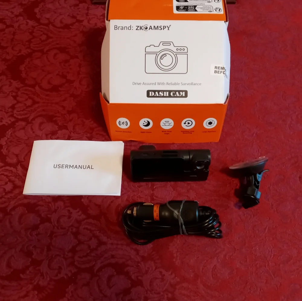 Black Dash Cam